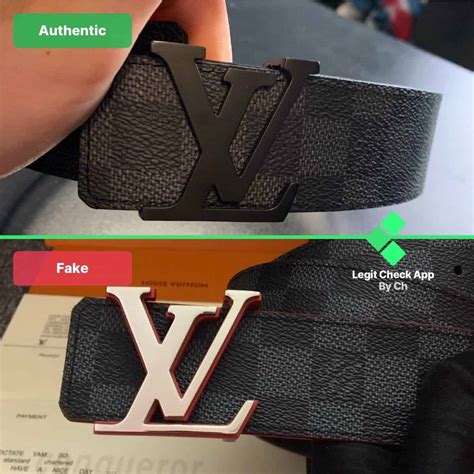 fake black lv belt|lv belt legit check.